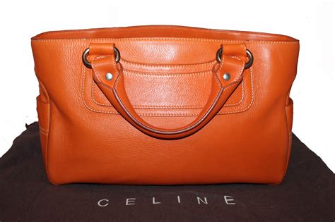 Sac orange Céline pour Femme 